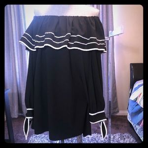 Off the shoulder blouse